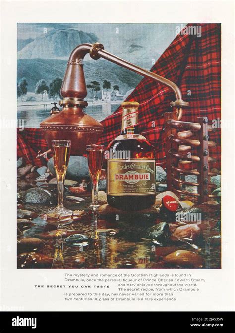 Drambuie Prince Charles Edward S Liqueur Vintage Magazine Advertisement Paper Advert 1960s 1970s