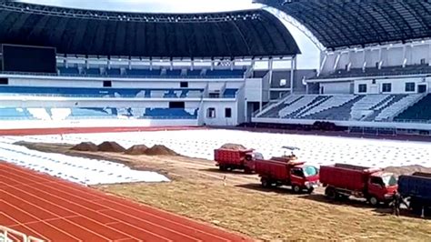 Updaterumput Hingga Kursi Diupgrade Berstandar Fifa Renovasi Stadion