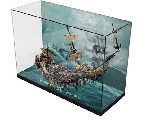 Acyclic Display Case For LEGO 71042 Pirates Of Caribbean Silent Mary