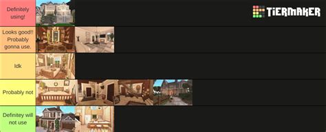 Bloxburg Color Schemes Palettes Tier List Community Rankings Tiermaker