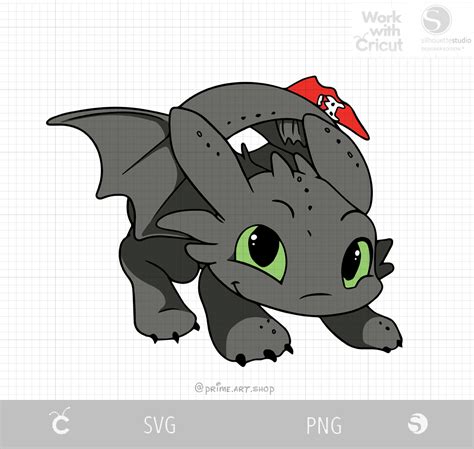 2 Dragon Head Toothless Vector Light Fury Svg Night Furies Svg