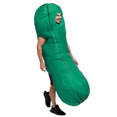 Spooktacular Creations Pickle Inflatable Costume For Adult Full Body