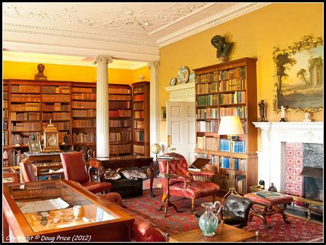 Wallington Hall Library 1 English Country Manor