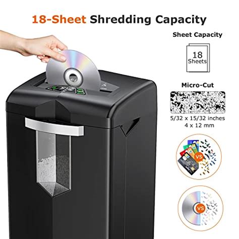 Bonsaii Sheet Micro Cut Heavy Duty Paper Shredder Papercanyon