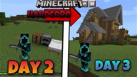 Minecraft Hardcore Survival Series Pt 2 YouTube