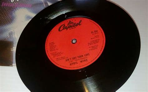 APRIL WINE: Enough Is Enough 7" rare UK vinyl single 1982. Check video - Yperano Records