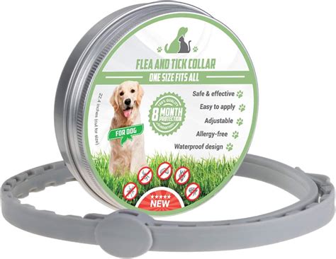 Mengzf Collar Antiparasitario Para Perros Y Gatos Collares Antipulgas Y