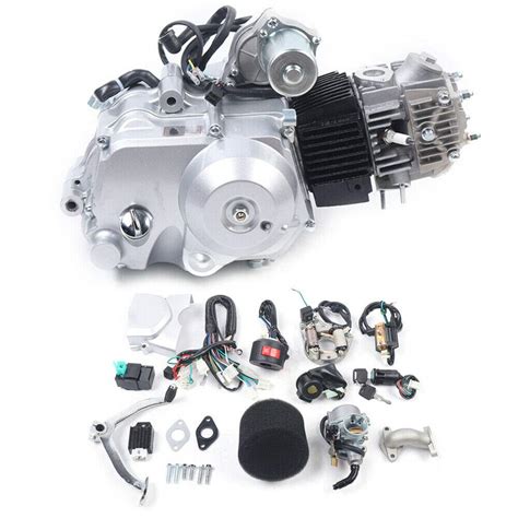 GDAE10 125CC 4 Stroke Engine Motor Semi Auto 3 Speed Engine Motor