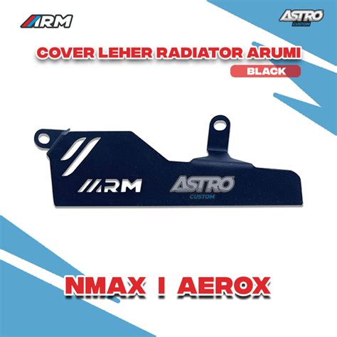 Jual Cover Leher Radiator YAMAHA NMAX 155 NEW AEROX 155 NEW FULL CNC