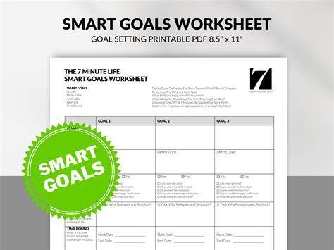 Smart Goal Worksheet Thehumancatalyst Worksheets Library