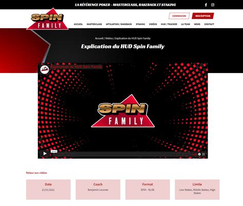 Spin Family - Monsieur Site Web