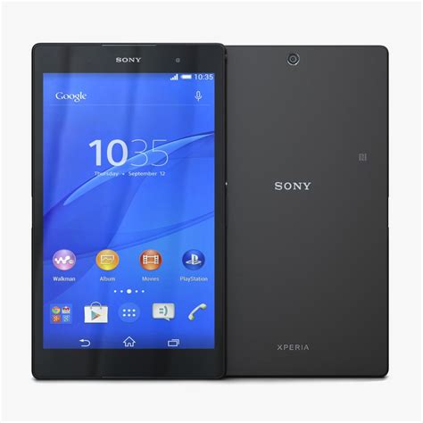 Sony Xperia Z3 Tablet Compact All Color Modelo 3D 79 3ds C4d Fbx