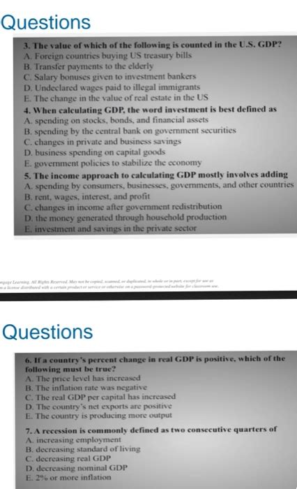 Solved Difference Between Real And Nominal Gdp Is A Chegg