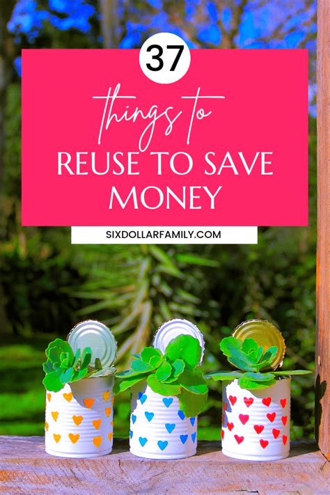 Things To Reuse And Recycle To Save Money