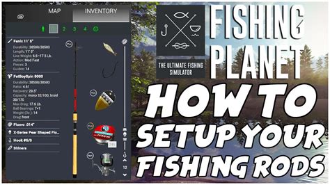 How To Setup Your Different Fishing Rods Fishing Planet Tips Youtube