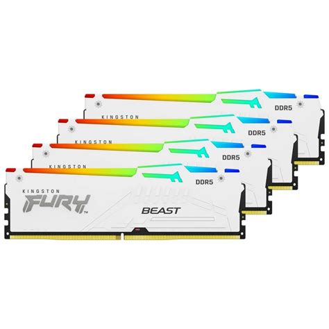 Kit DDR5, Kingston, 128GB, 5600MHz, Alb - eMAG.ro
