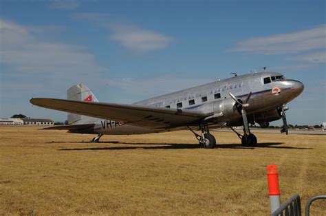 Douglas DC 3 In TAA Scheme Hawdon At The RAAF Museum Air Pageant 2012