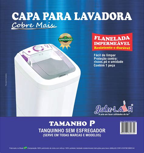 Capa M Quina De Lavar E Tanquinho De Kg A Kg Korino Flanelado