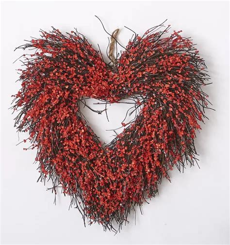 Wreaths Heart Shaped Wreaths Valentine Day Wreaths Wreaths