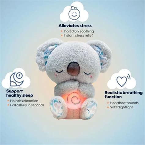 Breathing Otter Relief Koala Breathing Stuffed Animal For Anxiety Mush