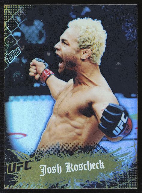 Topps Ufc Main Event Josh Koscheck Gold Ebay