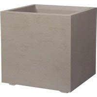 DEROMA Pot de fleurs a réserve d eau Cubo Gravity 39 x H 39 cm 40 L