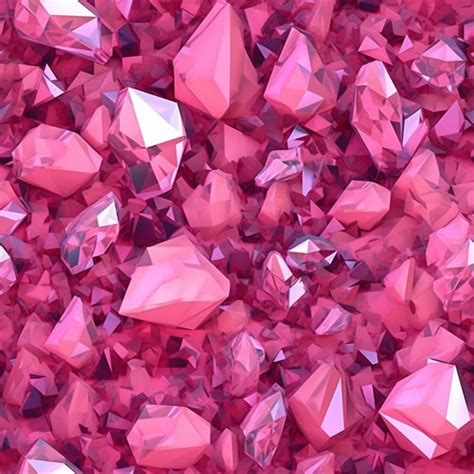 Premium AI Image Pink Diamonds Wallpapers That Are High Definition