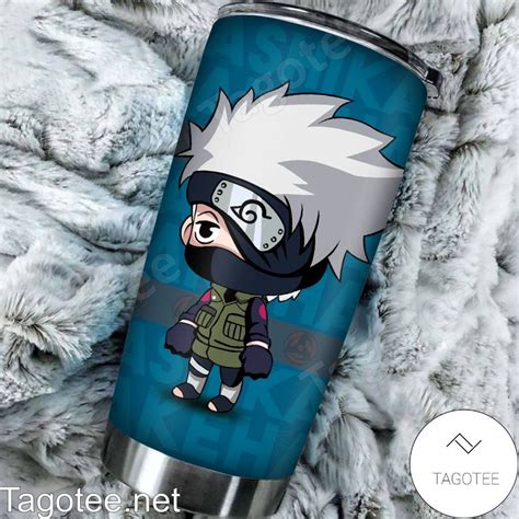 Personalized Chibi Hatake Kakashi Naruto Tumbler Tagotee