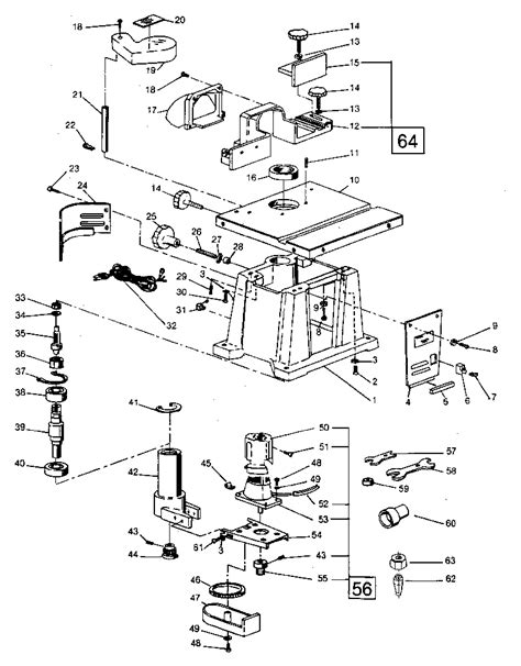 Craftsman Router Parts List