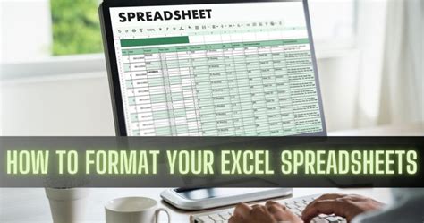 How To Format Your Excel Spreadsheets Solving Finance