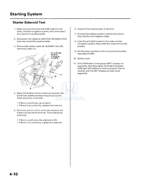 Honda Accord Hybrid Manual