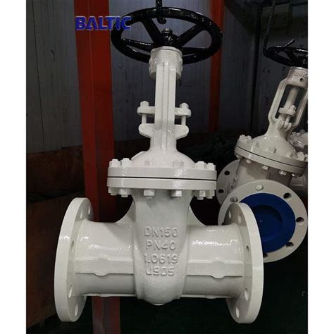 En 1984 Gate Valve Astm A217 Wc6 Dn150 Pn64 Rf Baltic