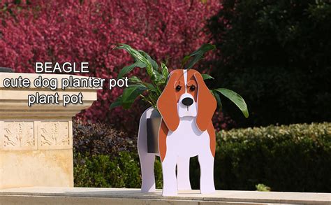 Fitcho Beagle Ts For Womenbeagle Dog Planter Outdoor