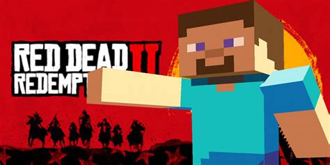 A Minecraft Player Takes Inspiration From Rockstars Red Dead