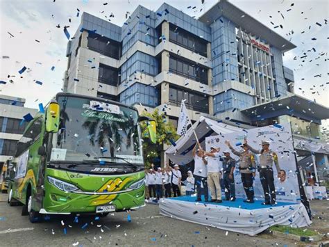 Gelar Mudik Gratis Pelindo Group Berangkatkan Pemudik Ke