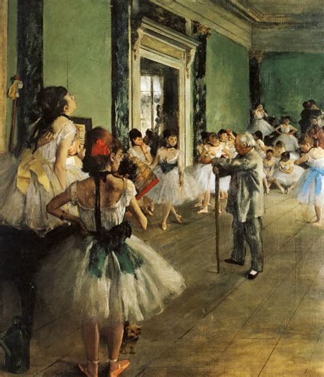 Edgar Degas Dance Class Masterpieces Adult Coloring Pages