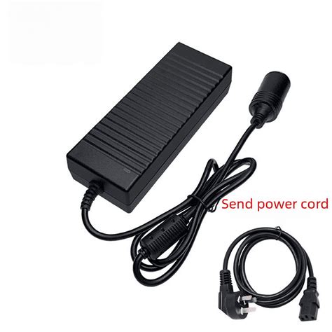 12v10a Adapter 220v To 12v Power Converter Cigarette Lighter Car