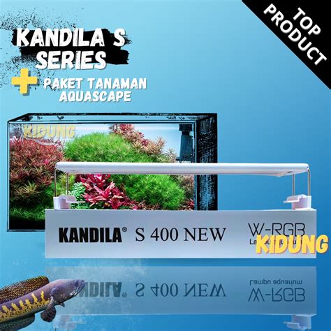 Jual Lampu Led Aquarium Kandila S New Series Paket Tanaman Aquascape