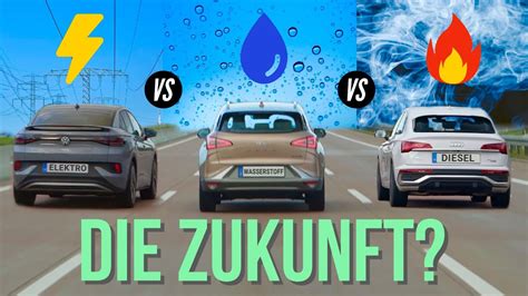 Wasserstoff Vs Elektro Vs Verbrenner Der Gro E Vergleich Youtube