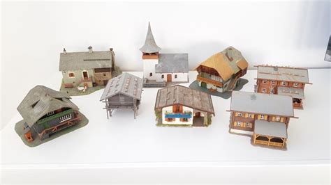 Faller Kibri H Model Train Scenery Swiss Mountain Village