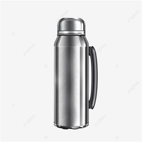 Vacuum Flask Or Thermo Flask Fully Diagram Layers Double Cross