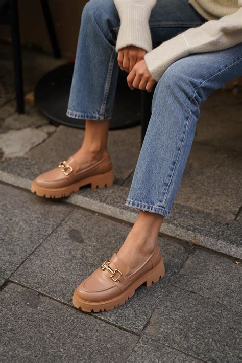 Scorro Nude Deri Makosen Ayakkab Sat N Al Ece Nin Buti I