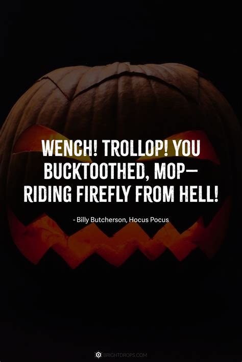 50 Spooky (And Funny) Halloween Quotes - Bright Drops