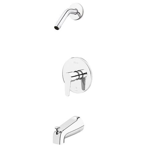 Pfister Pfirst Series Polished Chrome 1 Handle Bathtub And Shower