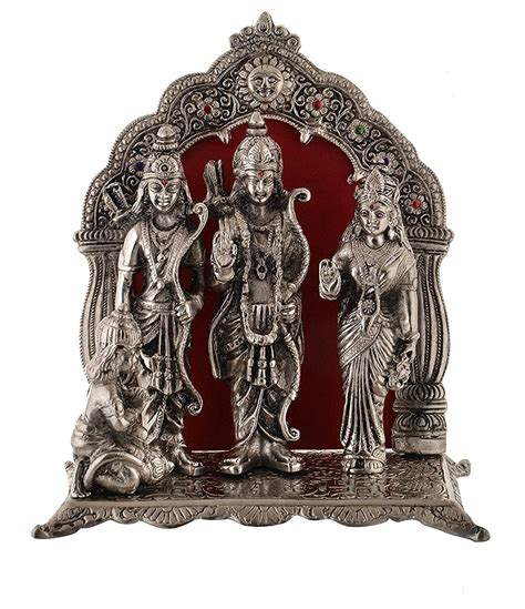 Buy Rci Handicrafts Prince Home Decor Gifts Silver Plated Ram Darbar