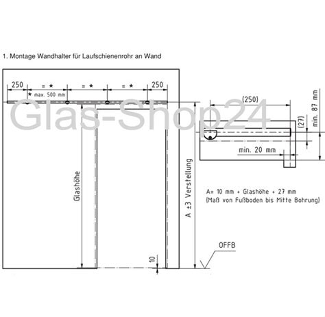 Glasschiebet R Set Es Edelstahl Glasschiebet Ren Glast Ren Und