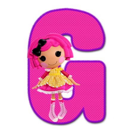 Buchstabe Letter G Lalaloopsy Minnie Minnie Mouse