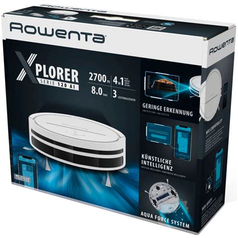 Aspirateur Robot X Plorer Serie Ai Blanc Rowenta Rr Wh