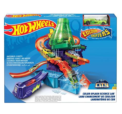 Buy Hot Wheels Metal Shifters Color Splash Science Lab Playset Y Online Hamleys India