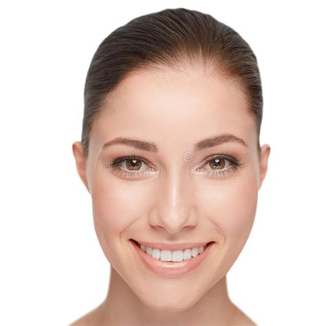 Beautiful In So Many Ways Studio Portrait Of An Attractive Brunette Model Smiling At The Camera
